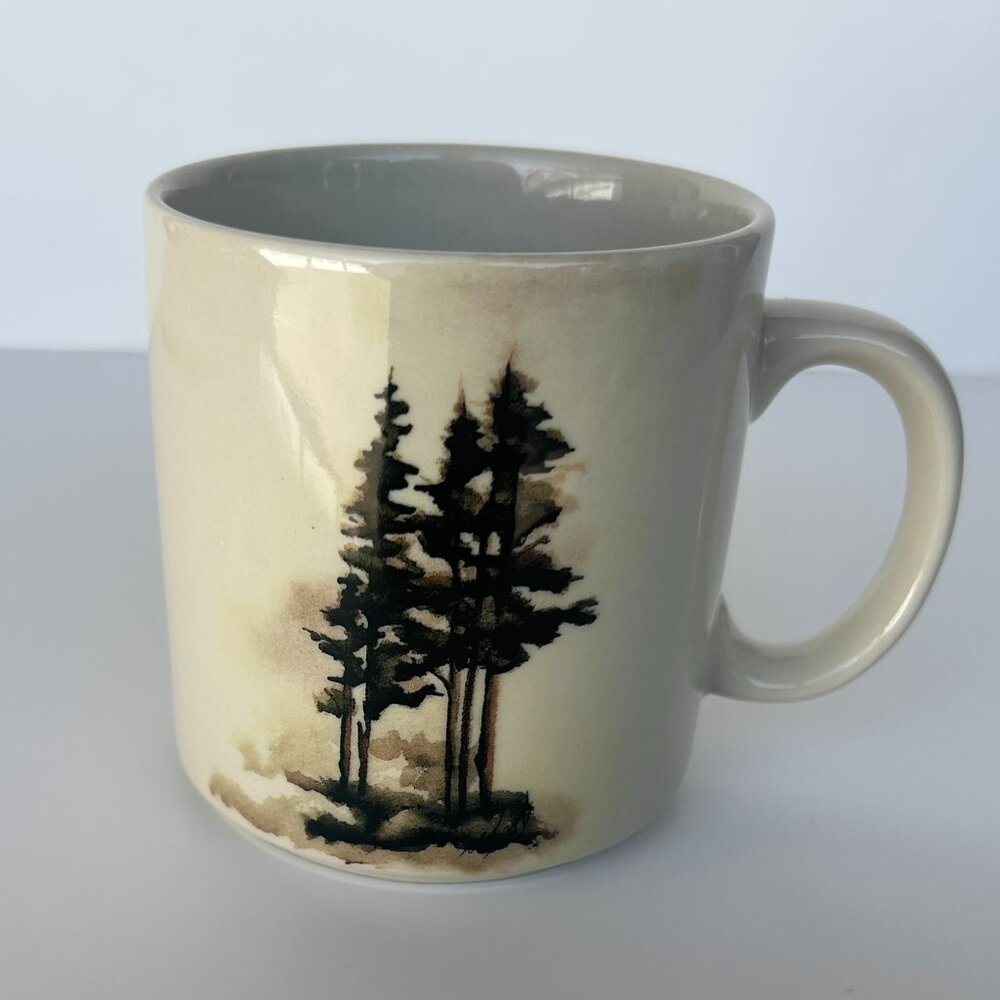 Big Sky Carvers Lodge Stoneware Mug - Woodland Moose Coffee mug